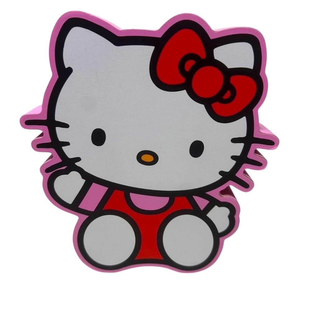 Hello Kitty Wood Wall Sign Decor Mothers Day Gift